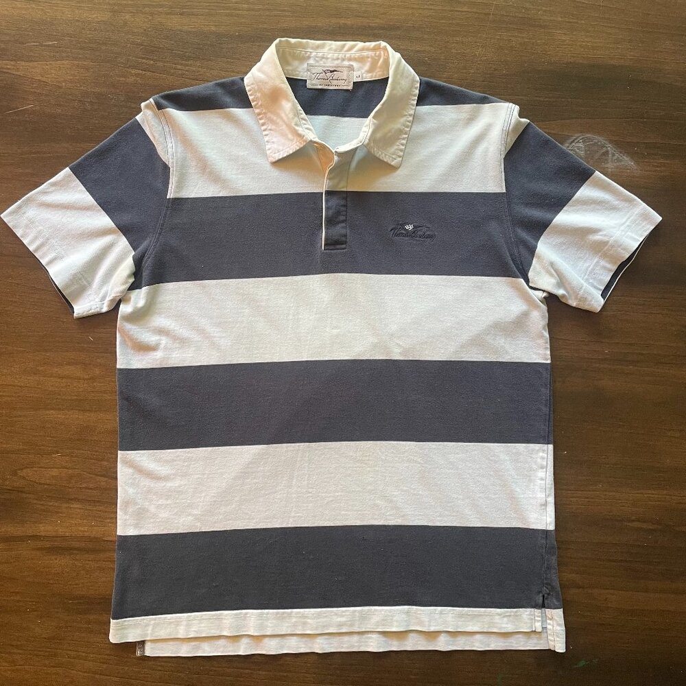 Thomas Burberry Rugby Striped Polo